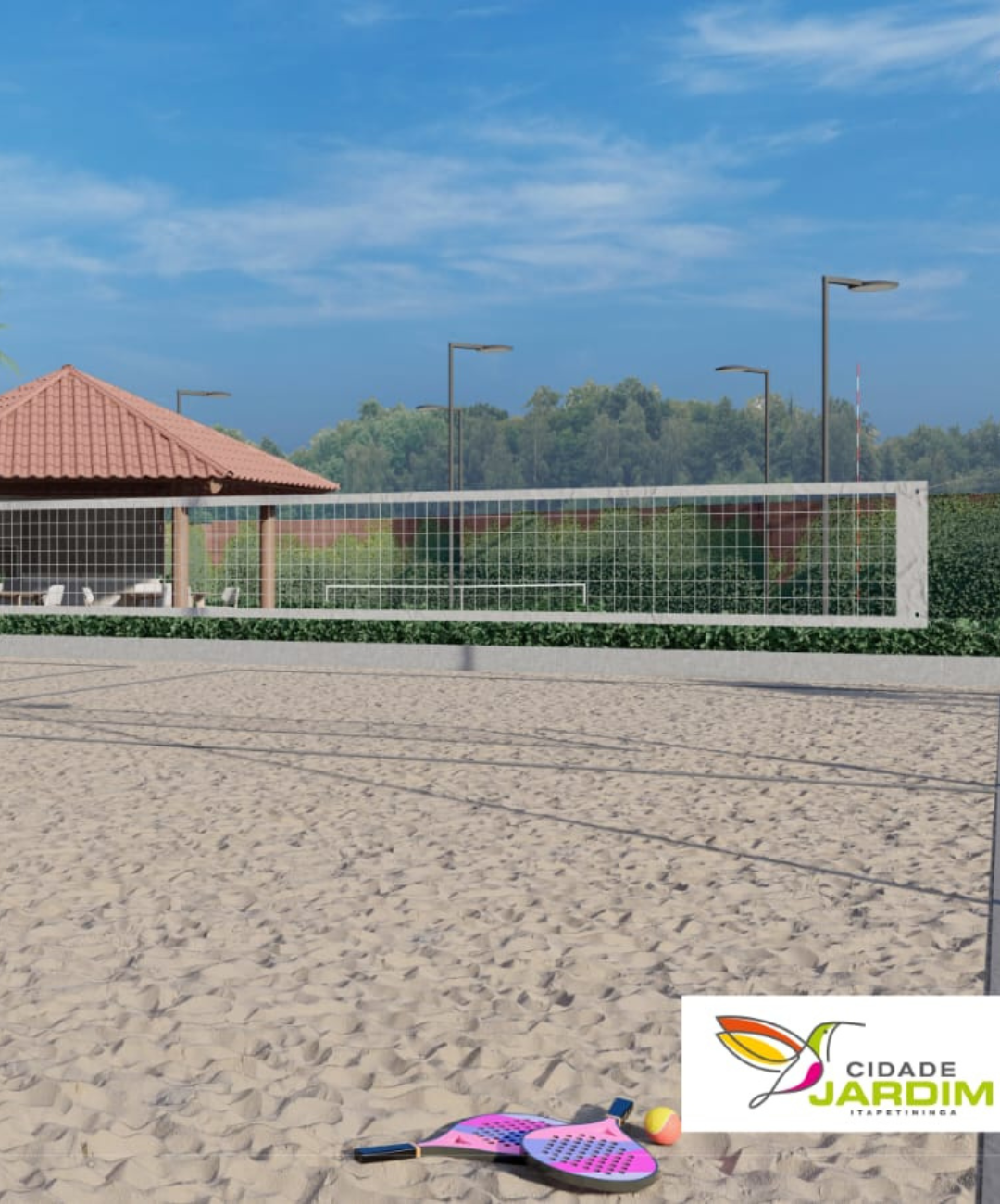 Quadra de Beach Tennis